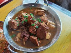 红烧肉烧豆腐-虎洞山庄食府
