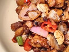 椒麻肥肠鸡-刘胖子家常菜·蹄花焖藕(兴业店)