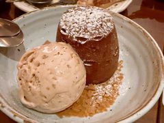 巧克力熔岩冰淇淋-Bistro Les Lilas丁香花小酒馆