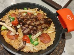 炙烤澳洲西冷牛排铁锅饭-必胜客(航洋国际店)