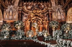 点击看大图 -三色锦婚礼定制