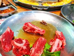 极品牛肋条-青瓦炭韩潮烤肉(花园道店)