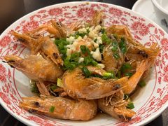 葱油虾-老太婆饭店·头牌卤鸭·桐庐老味道(朝霞店)