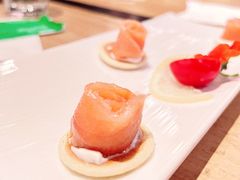 烟熏三文鱼小薄饼拼盘-La Creperie法餐厅(芮欧百货店)