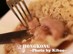 翠华餐厅——香煎猪扒公仔面2-翠华餐厅(山顶道店)