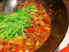 小炒黄牛肉-小隐人家(乐松店)