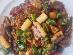 柠檬鲜麻炒鸡-老牌坊鲁菜名店(宽厚里店)