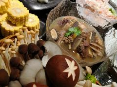 蘑菇拼盘-官也街澳门火锅(新源里店)