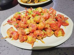 咸蛋黄焗虾球-一棠龙虾•王牌虾球(楚河汉街店)