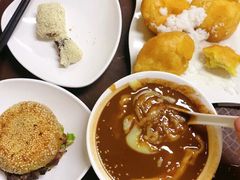 夹肉烧饼-老磁器口豆汁店(天坛店)