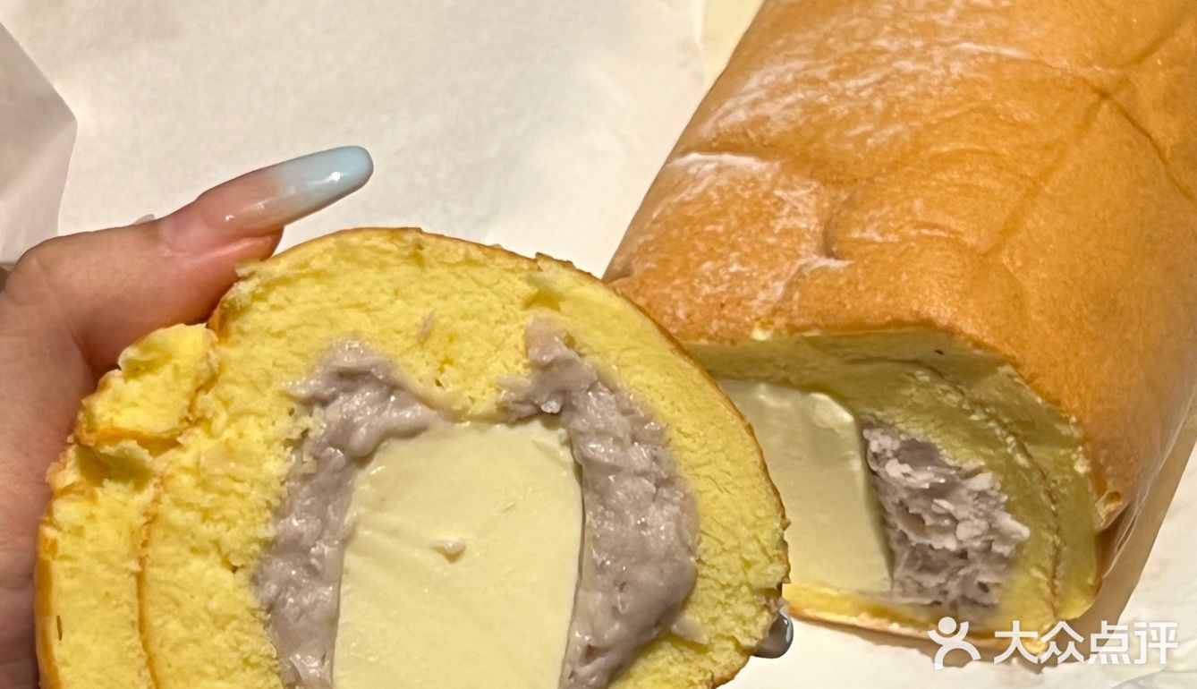 名不虚传的芋泥奶冻卷!