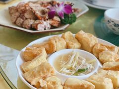 招牌山水豆腐-台山美食一绝阿四台山黄鳝饭(阿四创作店)