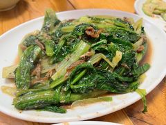 豆豉鯪魚炒油麥菜-甜甜屋(解放中路店)