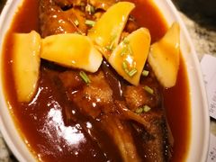 镇店黄鱼烩年糕-绿茶餐厅