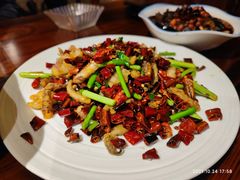 干煸鱿鱼须-川天喉重庆江湖菜