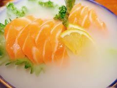 三文鱼刺身-鳗鱼家·深夜食堂(军博店)