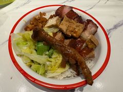 叉烧拼烧鸭饭-阿元烧鹅(文明路店)