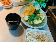 炸豆皮-左庭右院鲜牛肉火锅(浦江欢乐颂店)