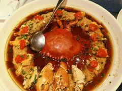 黑豚肉饼蒸膏蟹-阿明小菜·海鲜·上海菜(梅陇店)