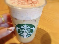 热樱花初绽拿铁-星巴克(天津SM城市广场店)