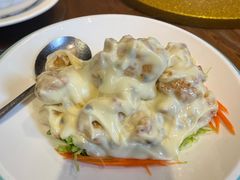百香果沙拉虾-金苑酒家·客家菜·广东老字号(万象店)
