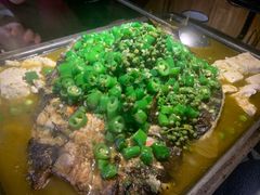 -探鱼·鲜青椒爽麻烤鱼(广州花都来又来店)