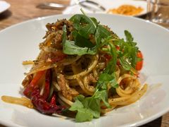 蒜香金枪鱼面-六月花园咖啡馆(中关村东路店)