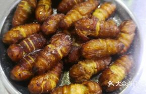Fried Silkworm Pupae