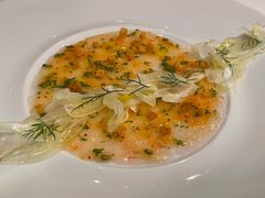 虾capaccio-Le Comptoir de Pierre Gagnaire