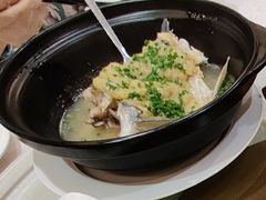 姜葱煮山坑鲩鱼-小榄公饭店(西区彩虹店)