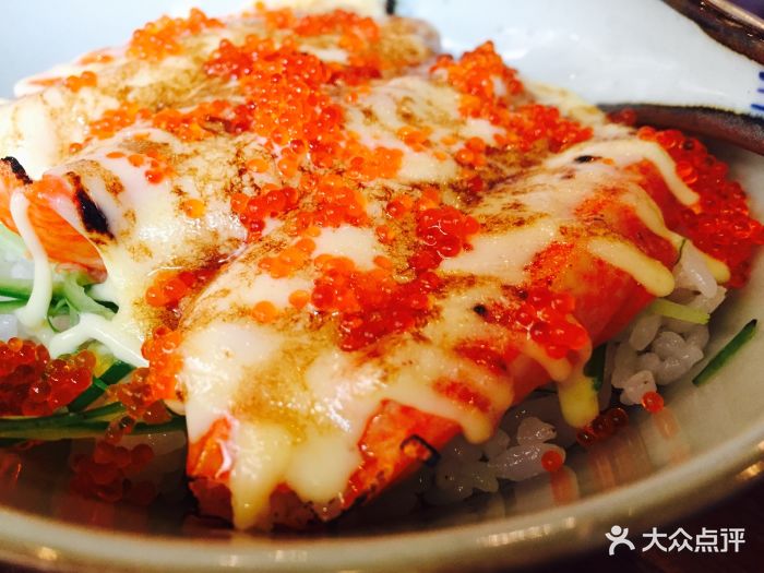 火焰蟹柳棒盖饭