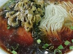 鳝丝咸菜面-老西白点心店