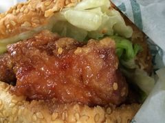 中式炸鸡汉堡-幸运小丑汉堡(Bay Area本店)