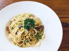 奶油培根意面-SEN CASTLE城堡西餐(创意设计中心店)