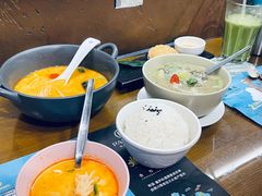 中部绿咖喱鸡肉-帕蓝·暹罗料理(曲阳店)