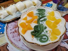 黄金孖宝绿茶拉面-甜心妈妈·榴莲星级糖水(北京路总店)