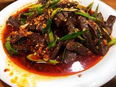 辣子羊血-秦地元羊肉馆(人民东路店)
