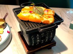 樱花虾芝士南瓜-蜜桃花开·中西融合菜E&W(南长街店)