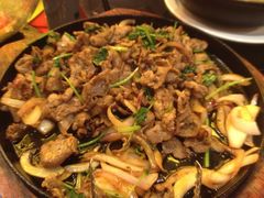 铁板烧烤羊肉-西贝(金桥店)