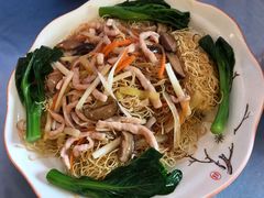 韭黄肉丝湿炒面-纳福苑(亮庆餐饮分店)