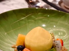 岭南佳果仙桃冻-深圳美高梅酒店-品聚嘉府中餐厅