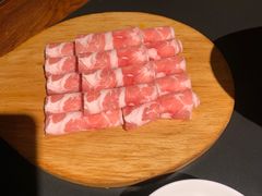 手切鲜羊上脑一米板-羊大爷涮肉(亮马桥店)