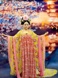 -后宫·古装汉服京剧儿童亲子全家福摄影