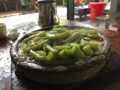 铁板鲜芋梗-农厨好味·温泉鹅·农家菜