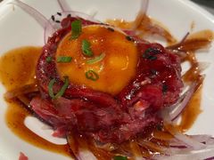 韩式生拌牛肉-大渔铁板烧(大悦城店)