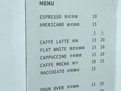 菜单-Seesaw Coffee(上海国金中心店)