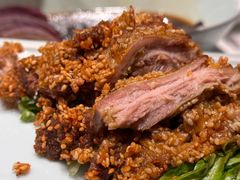 北京芝麻烧羊肉-真地道京味府·鲜橙烤鸭·北京菜(朝外大街东大桥店)