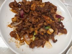 姜葱牛梅皮-巫记鸡饭店