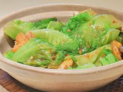 虾酱啫唐生菜-利苑酒家(金宝店)