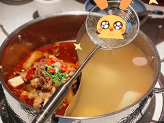 特色牛腩牛骨汤锅底-左庭右院鲜牛肉火锅(苏州园区永旺店)